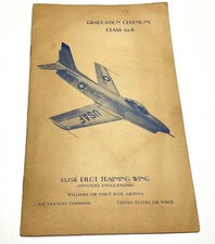 1952 USAF Pilot Graduation Class 52-B Williams AFB Acrojets Korean War Aviation picture