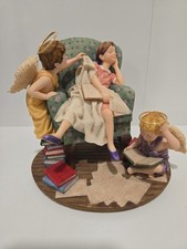 Demdaco Prayers Promises Dont Worry About Tomorrow Figurine Bill Stross 2002 NIB picture