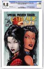 Cyblade Shi Special Preview Teaser #1 CGC 9.8 1995 4781603025 picture