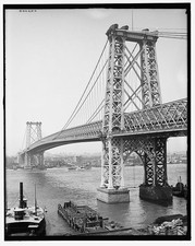 Photo:Williamsburg Bridge New York City circa 1903-1910 picture