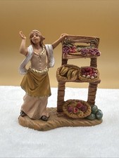 Fontanini WOMAN wth FRUIT STAND 2013 #72 by Roman Inc Nativity Figure 3.5