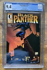 Black Panther #1 (1998) Dynamic Forces Variant 🔥 CGC 9.4 1st Okoye Zuri picture