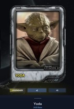 Topps Star Wars 2025 DIGITAL Yoda  Monument picture