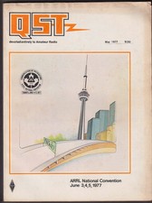 QST Amateur Radio Slant-Wire Feed Drake TR-4C ++ 5 1977 picture