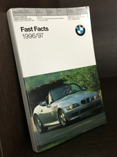 Rare BMW 1996/1997 Fast Facts Reference Booklet for Dealer Enthusiast Mechanic picture