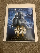 Rare LucasFilm Promo Jango Fett - Star Wars Vinyl Print The Mandalorian picture