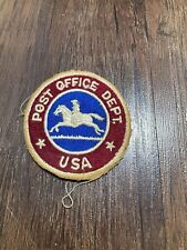 Vintage 1960’s United States Post Office Department USA Uniform Patch picture