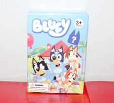 Bluey Miniature Figurine Keychain Series Blind Box with Trading Cards picture