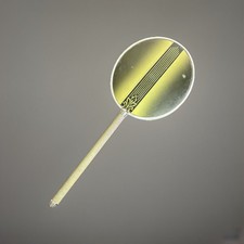 Vintage 1920s/1930s Art Deco Style Hand Held Vanity Mirror Celluloid READ picture