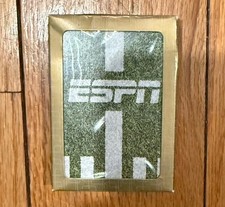 Ultra Rare ESPN PROMO Playing cards -Gemaco Brand - Unopened picture