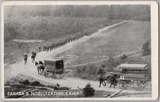 WWI Era Canada's Mobilization Camp, King George V Stamp, Kingston ON H89 picture
