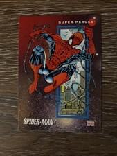 1992 Impel Marvel Universe #1 SPIDER-MAN  Trading Card Mint 🔥 picture