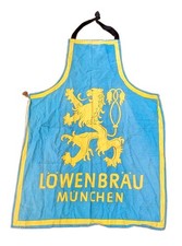 Lowenbrau Munchen Beer Apron 1950's Beer Advertising Man Cave Chain Strap Vtg picture