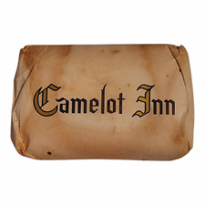 Camelot Inn bar of hand soap Tulsa OK Hotel & Motel Advertising in orig Wrapper picture