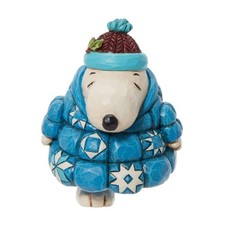 Jim ShoreSnoopy Puffer Jacket Mini6013049 New for 2023 Jim Shore Snoopy Puffer J picture