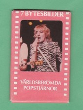 1974-81 Swedish Samlarsaker  Pop stars unopened pack PINK   Read  Stewart B picture