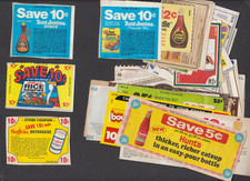 Lot (40 Vintage 1970's Grocery Store Coupons picture
