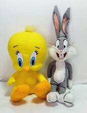 1997 ACE/Warner Bros Bugs Bunny & Tweety Bird Plush Toys Stuffed Animals picture