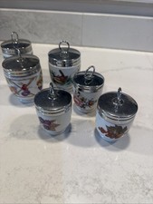 Vintage Royal Worcester Porcelain Egg Coddler lot England picture