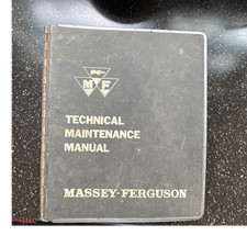 Massey Ferguson 1952 Technical Maintenance Manual Binder picture