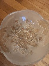 Embossed Crystal Glass Bowl picture
