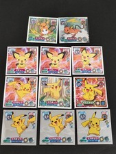 Pokemon Amada Sticker Lot Pikachu Pichu Raichu Evolution S37 664 Japanese eb459 picture