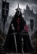 ZAIN The Witch-King of Angmar Nazgul Full Costume/Dark  Full Suit of rings Lord picture