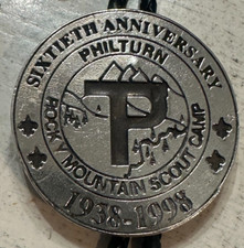 PHILMONT STERLING SILVER PHILTURN ROCKY MOUNTAIN 60TH ANNIVERSARY BOLO 2