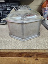 Vintage Guardian Service Triangle Pot Glass Lid  picture