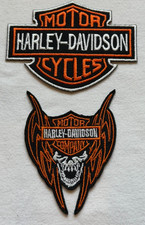 USA - Lot of Two Different Harley Davidson Patches- picture