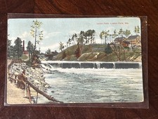 Lower Falls Lisbon Falls ME Androscoggin Co 1913 Divided Back Postcard Posted picture