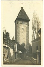 Hainburg Austria Ungartor Hungarian Gate RPPC Real Photo Postcard c1910 picture