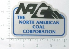 Vintage NAC North American Coal Corporation Sticker Decal picture