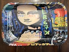 Premium Tray Ash Tray Grafitti Mona Lisa Art 11inx7in picture