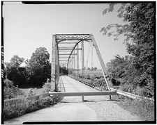Abbottstown Pennsylvania 1900s Abbotts Parker Through Truss Bridge North Portal picture