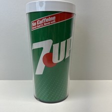 7UP - Vintage Thermo-Serv Tumbler -