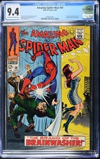 Amazing Spider-Man #59 CGC 9.4 Off-White to White Pages 1st Mary Jane Cover picture