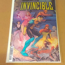 [SIGNED] Invincible #1 Foil Cover Fascimile Signed by Ryan Ottley picture