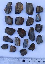 110-gm NATURAL Rutile Crystals (20 Crystals Lot) - sapary mine, Zagi Mountain PK picture