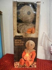 TRICK R TREAT MOVIE SAM DOLL HALLOWEEN HORROR PROP DISPLAY - LARGE 30