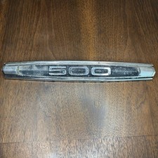 1967 Ford Fairlane 500 Rear Quarter Panel Emblem Chrome OEM C7OB-62291C01-A picture