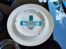 1950’s  BROWN and BIGELOW Ceramic Ashtray Advertising  Very Nice   picture