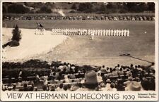 HERMANN, Missouri RPPC Real Photo Postcard 