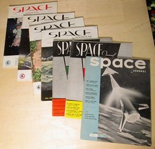 SPACE JOURNAL Astro-Sciences Magazine LOT Wernher Von Braun ALL 7 Issues 1957-59 picture