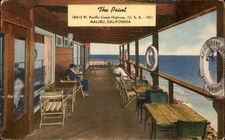 Malibu CA Shipboard Atmosphere D. C. Colapietro c1940s-50s Vintage Postcard picture