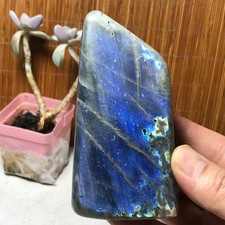 108-53-40mm Natural Labradorite Crystal gemstone Polish Mineral Specimen A3327 picture