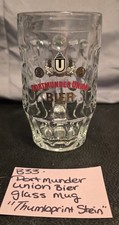 Vintage Dortmunder Union Beer Glass Mug 