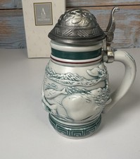 Avon 1992 Endangered Species Sperm Whale Mini Stein, Made in Brazil #080686 picture