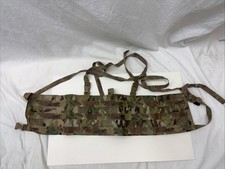 USED London Bridge LBT-2586H Low Profile Modular Chest Rig Vest MOLLE Multicam picture