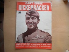 U.S. Capt. Eddie Rickenbacker Magazine...1942 Dell Publishing picture